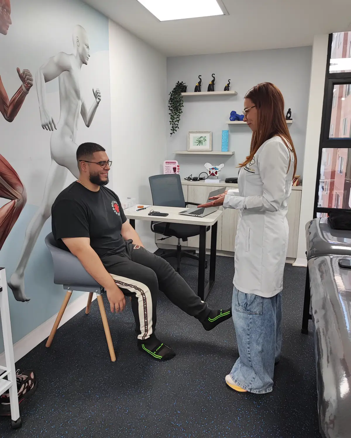 Functional evaluation during the initial assessment